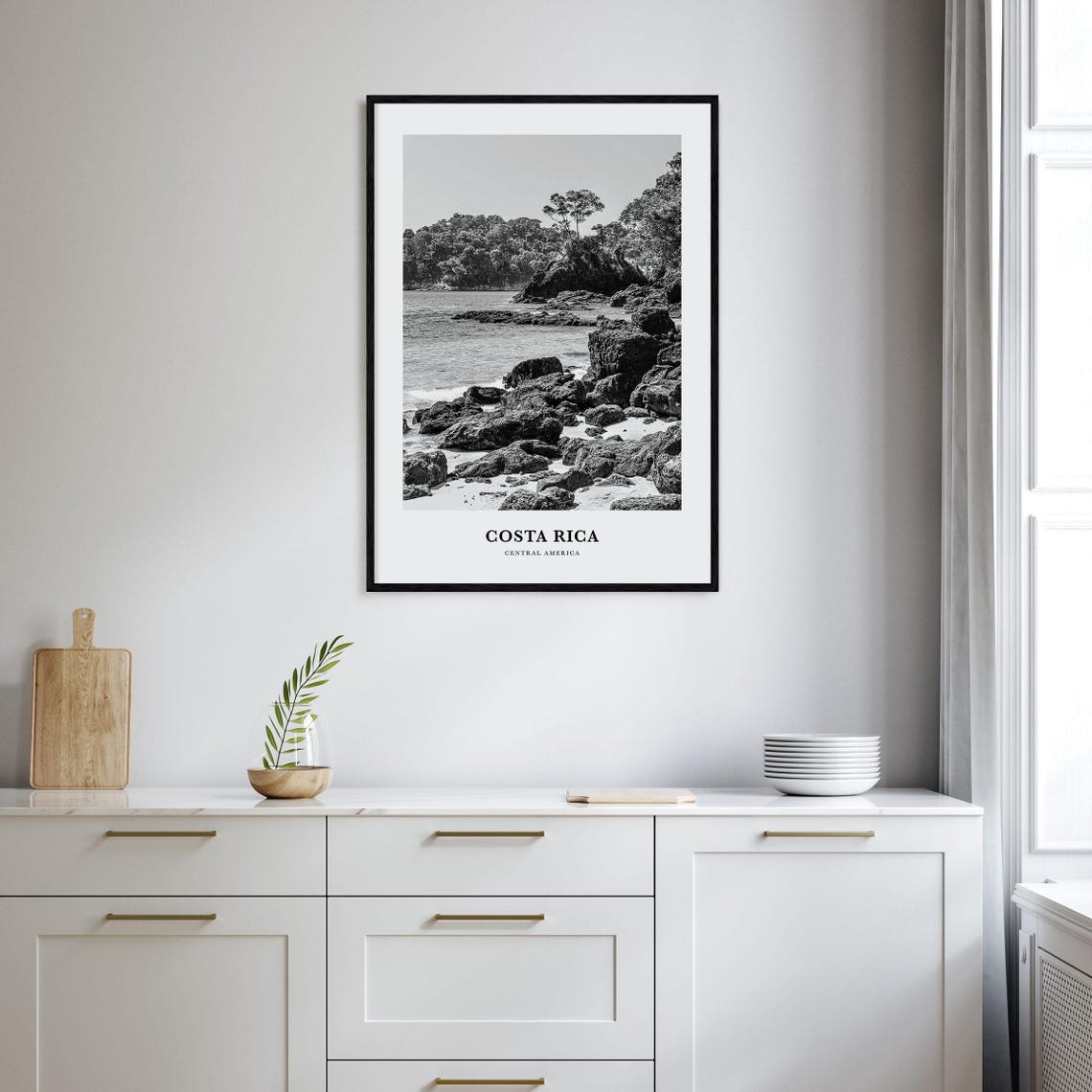 Costa Rica Wall Art No 2 Costa Rica Wall Decor Costa Rica Poster Costa Rica Home Decor Costa Rica Travel Gift Costa Rica Travel Print - Image 2