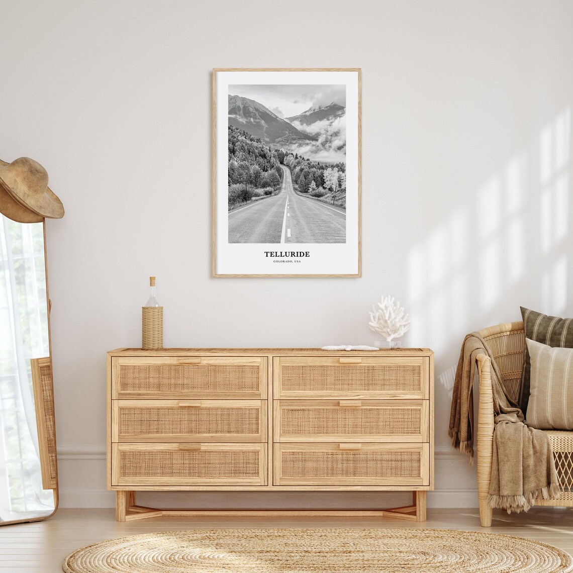 Telluride Wall Art No 1 Telluride Wall Decor Telluride Poster Telluride Home Decor Telluride Travel Gift Telluride Travel Print - Image 3