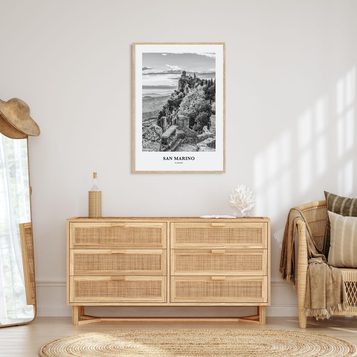 San Marino Wall Art San Marino Wall Decor San Marino Poster San Marino Home Decor San Marino Travel Gift San Marino Travel Print - Image 3
