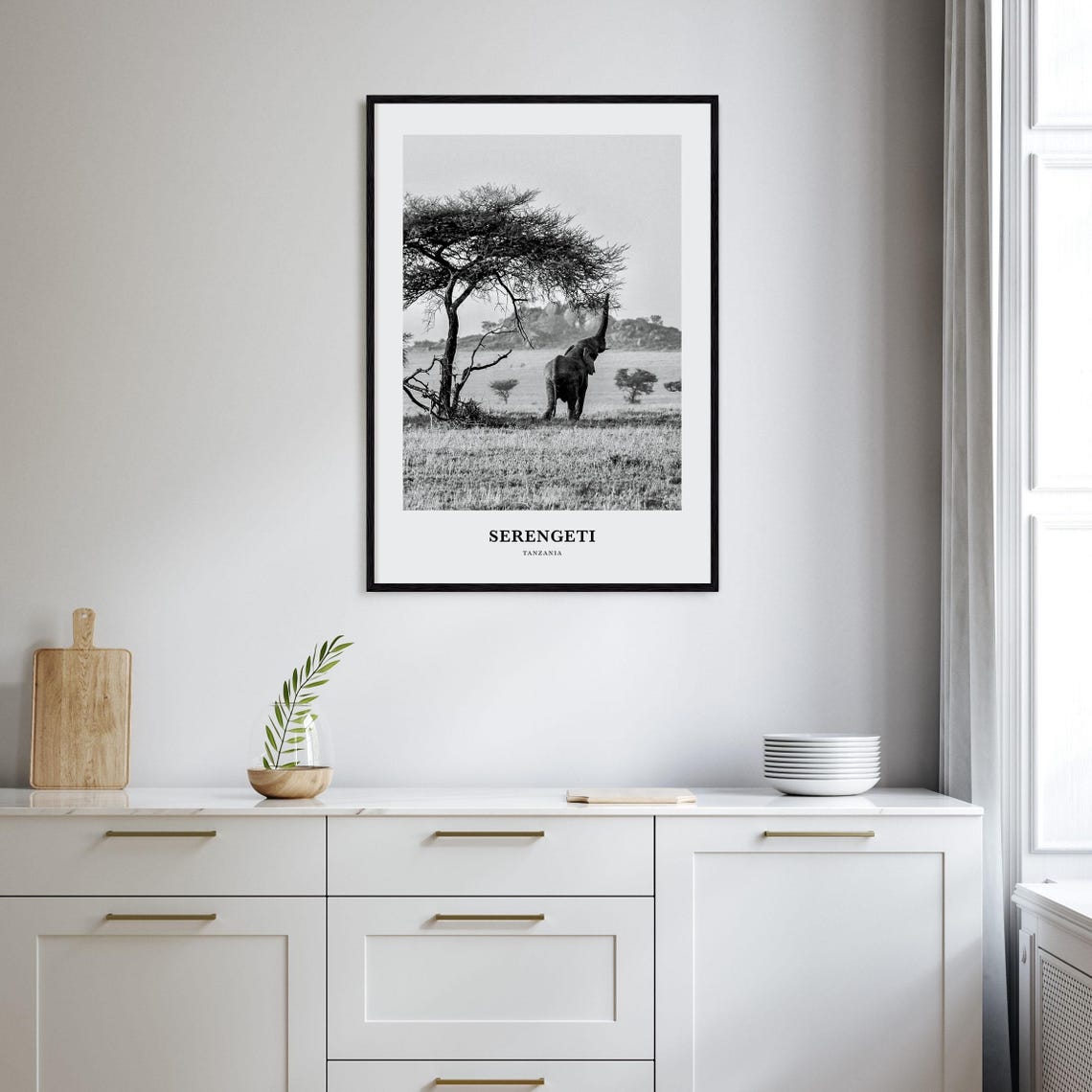 Serengeti National Park Wall Art Serengeti Wall Decor Serengeti Poster Serengeti Home Decor Serengeti Travel Gift Serengeti Travel - Image 2