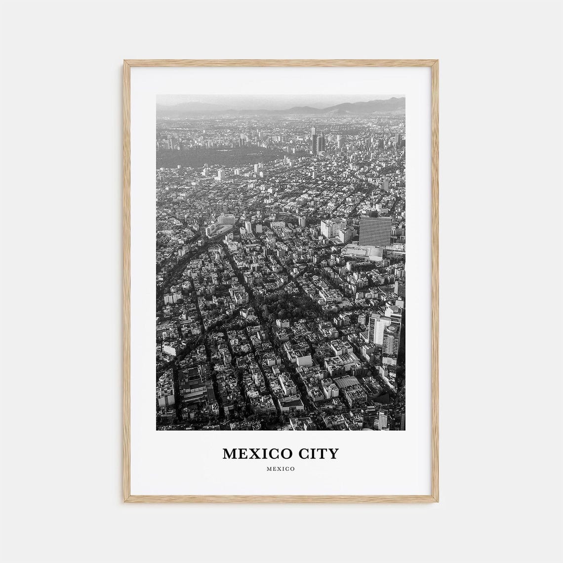 Mexico City Wall Art No 2 Mexico City Wall Decor Mexico City Poster Mexico City Home Decor Mexico City Travel Gift Mexico City Travel