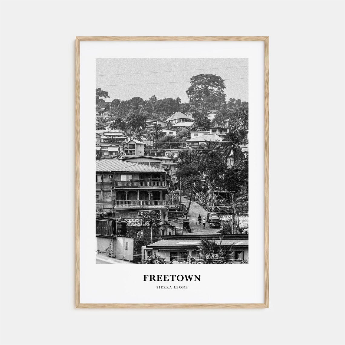 Freetown Wall Art Freetown Wall Decor Freetown Poster Freetown Home Decor Freetown Travel Gift Freetown Travel Print