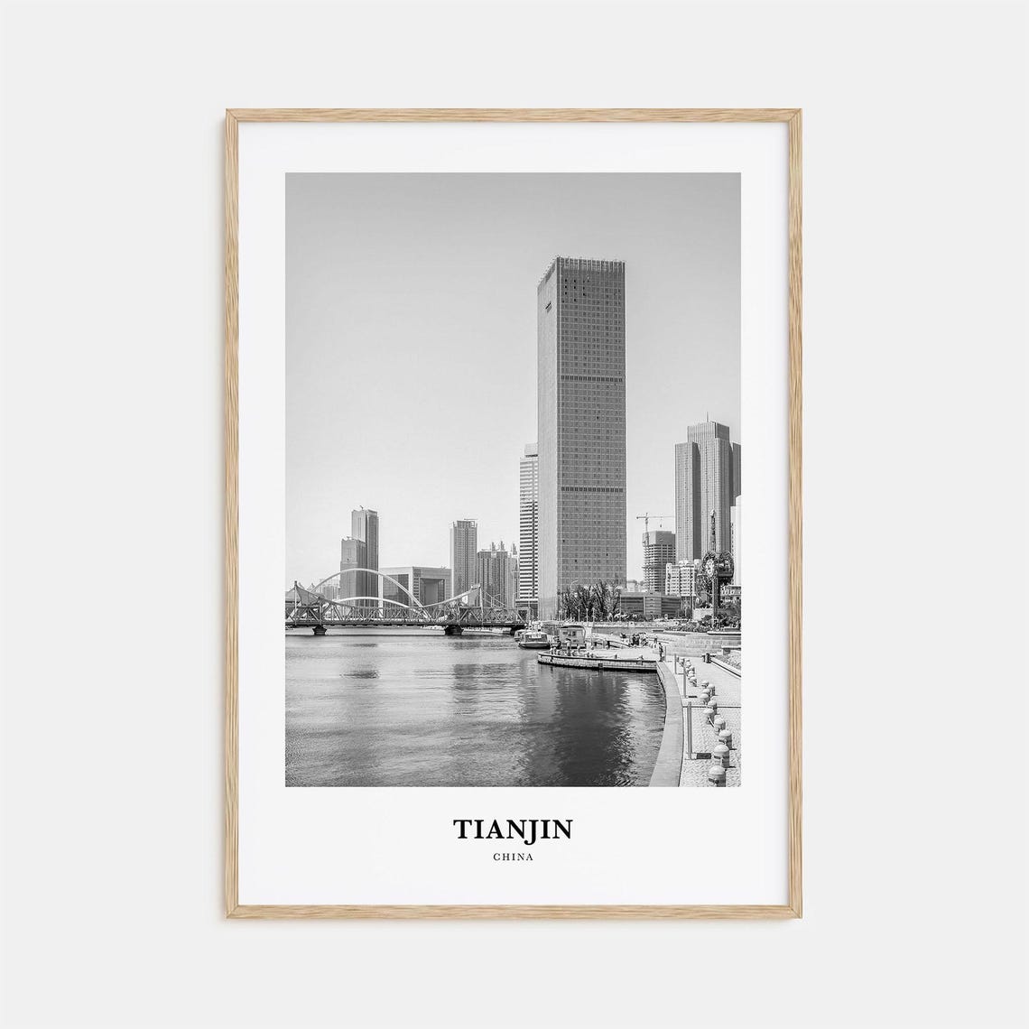 Tianjin Wall Art Tianjin Wall Decor Tianjin Poster Tianjin Home Decor Tianjin Travel Gift Tianjin Travel Print