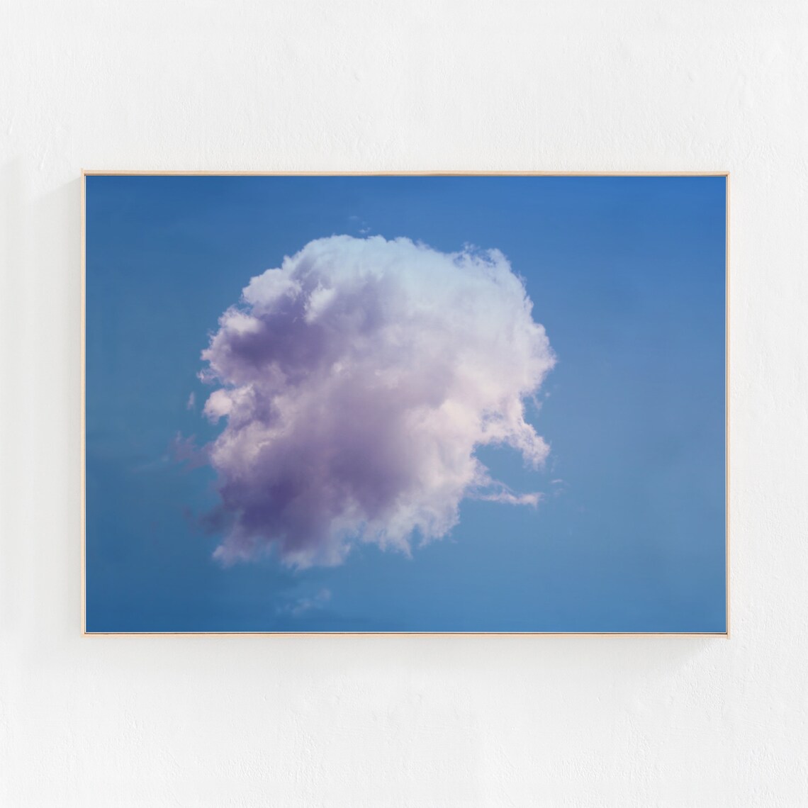 Cloud Photo Print, Bedroom Living Room Decor