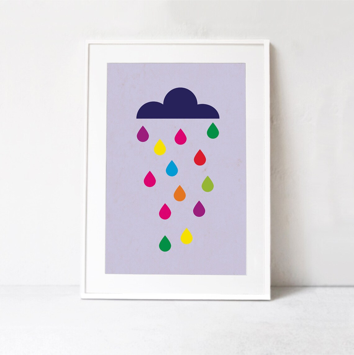 Cloud Art Print, Play Room Decor - Image 2