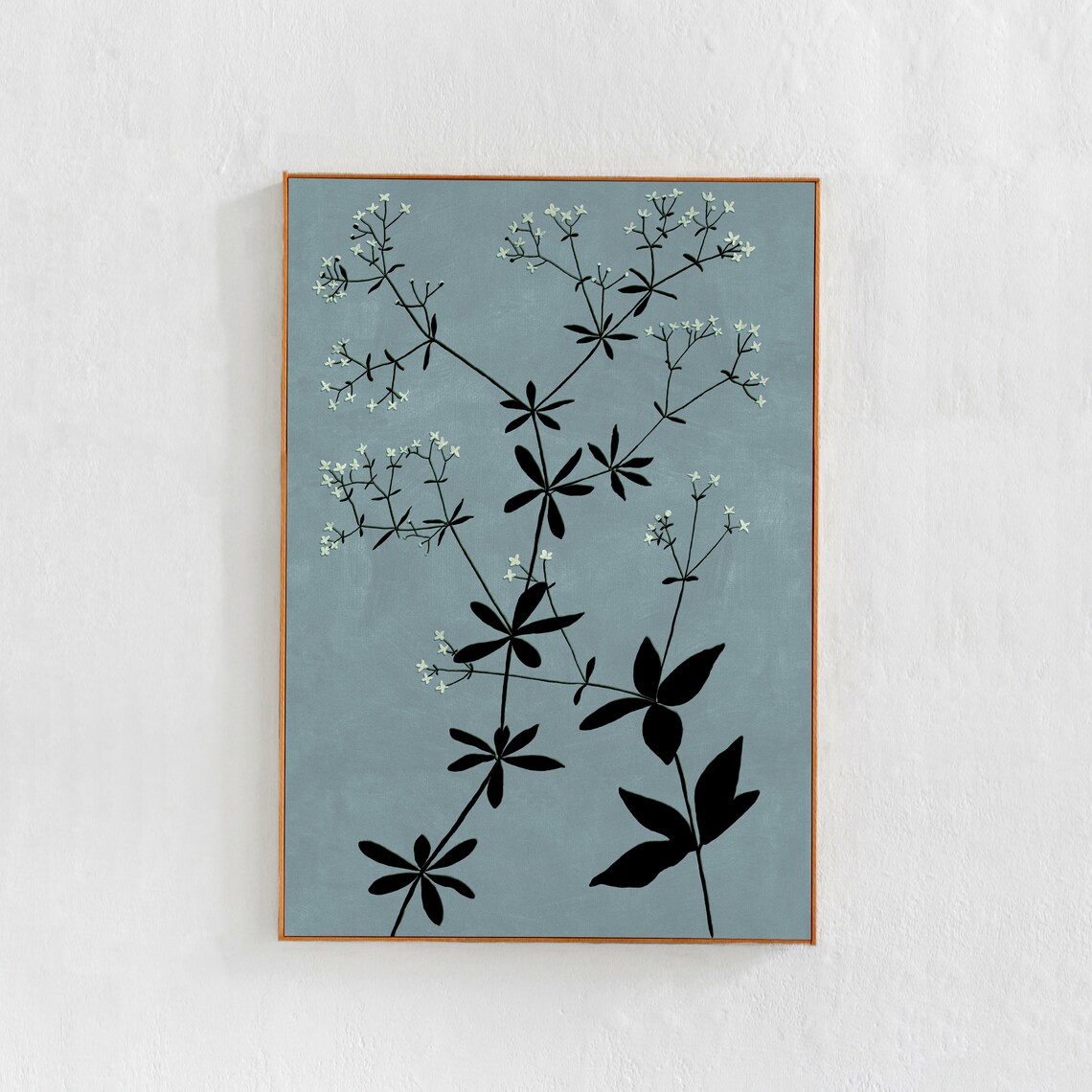 Botanical Art Print, Modern Minimalist Home Decor