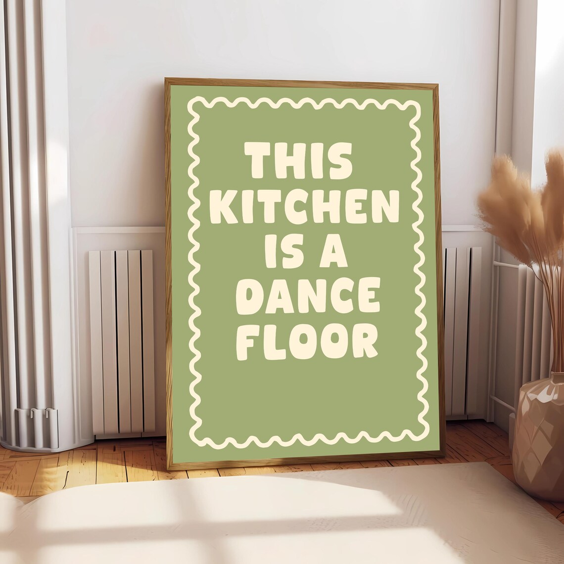 This Kitchen Is A Dancefloor, Funny Retro Kitchen Decor - Image 2