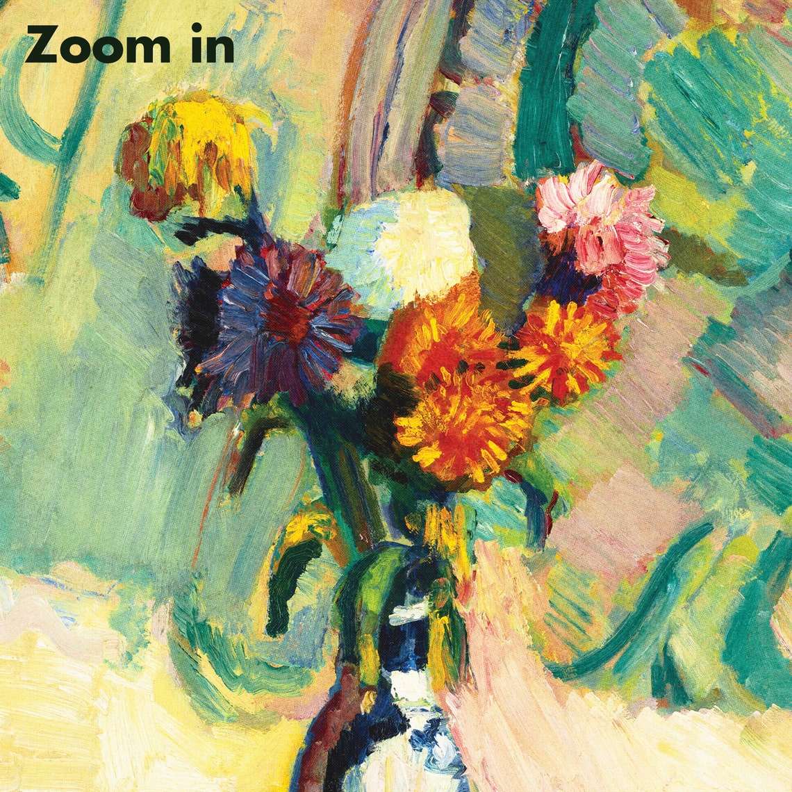 Henri Matisse Bouquet 1901 Fauvist Flower Vase Colour Poster - Image 2