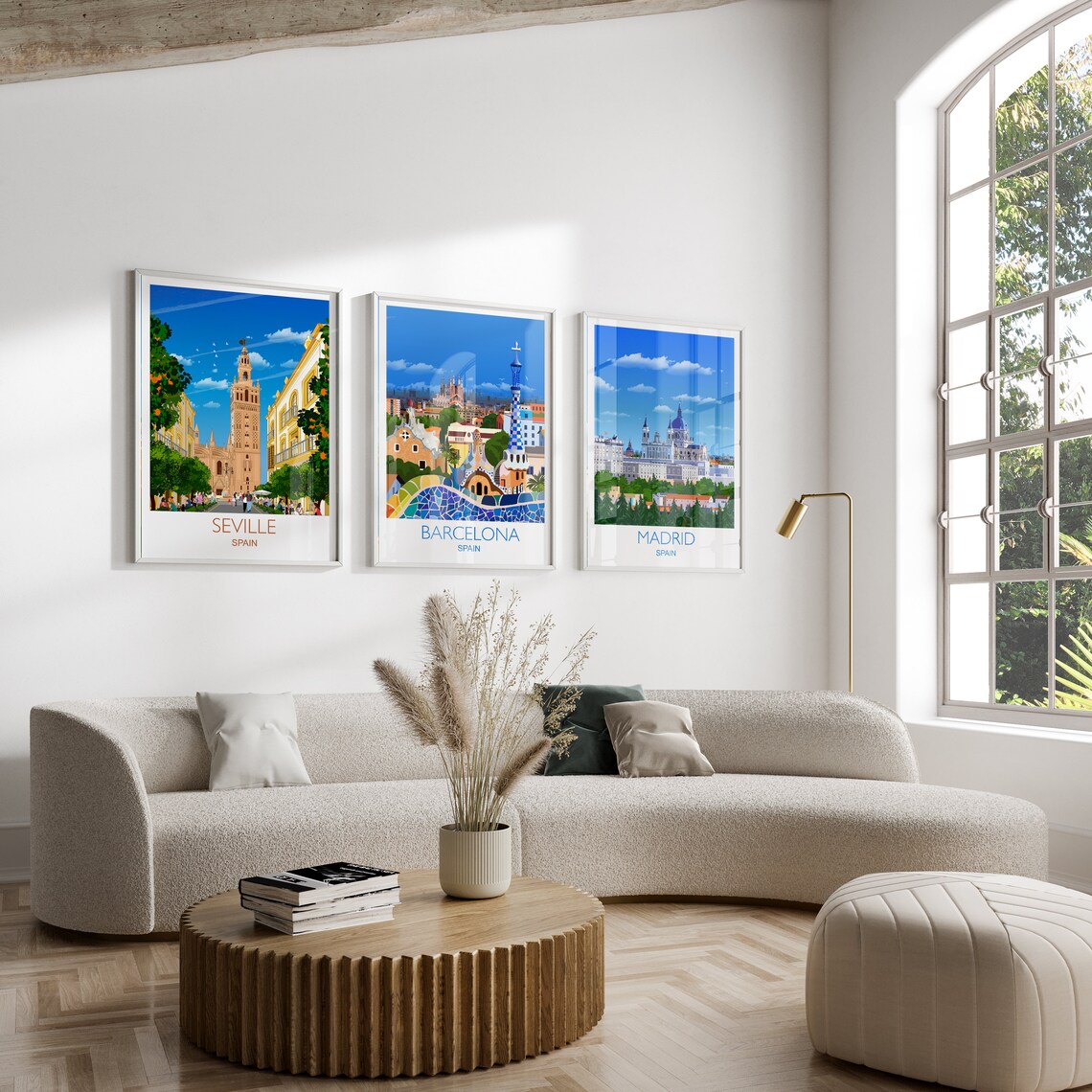 Seville Travel Poster, Spain City Art Print - Image 3