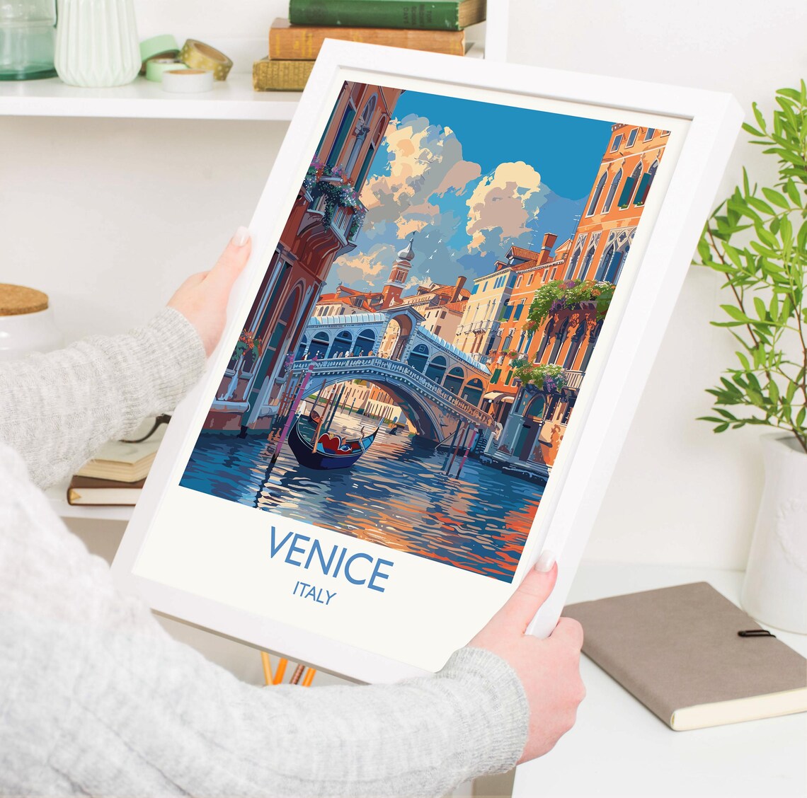 Venice Travel Poster, Italy City Wall Art Print - Image 3