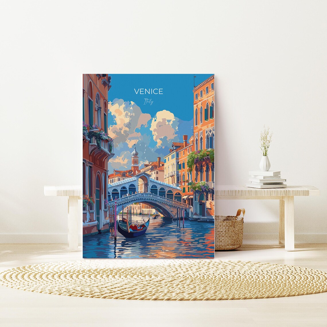 Venice Italy City Art Lovers Gift Travel Poster - Image 2