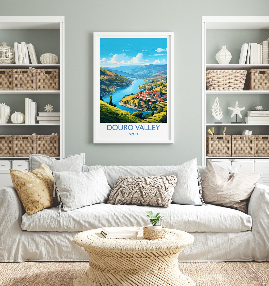 Douro Valley Travel Poster, Wine Region Art Print - Image 4