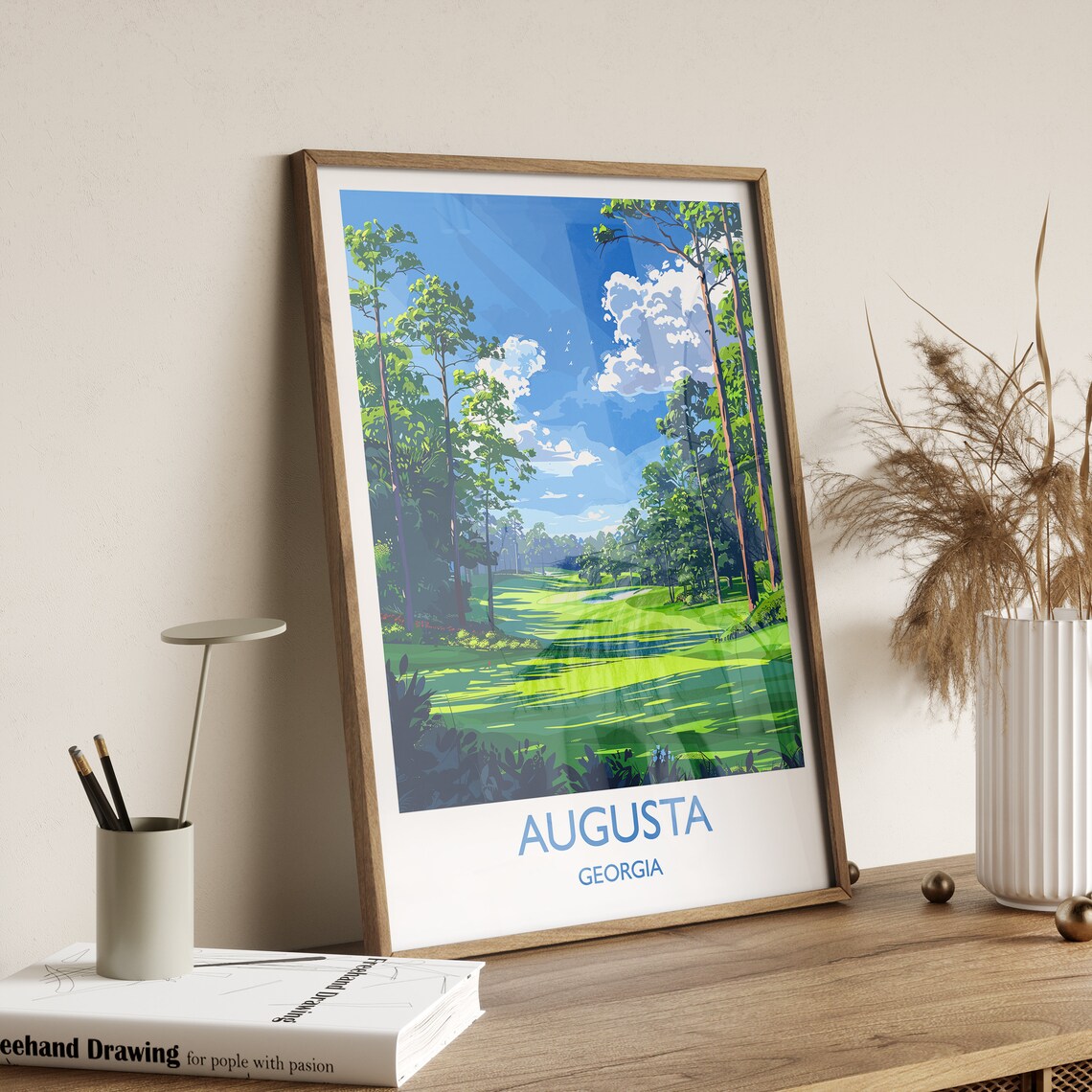 Augusta National Travel Poster, Golf Course - Image 2