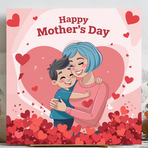 Happy Mothers Day Nostalgic Mothers Day Decor