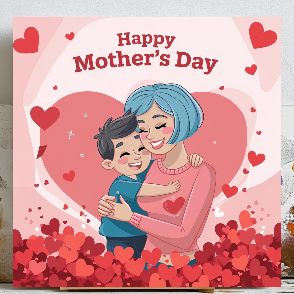 Happy Mothers Day Nostalgic Mothers Day Decor
