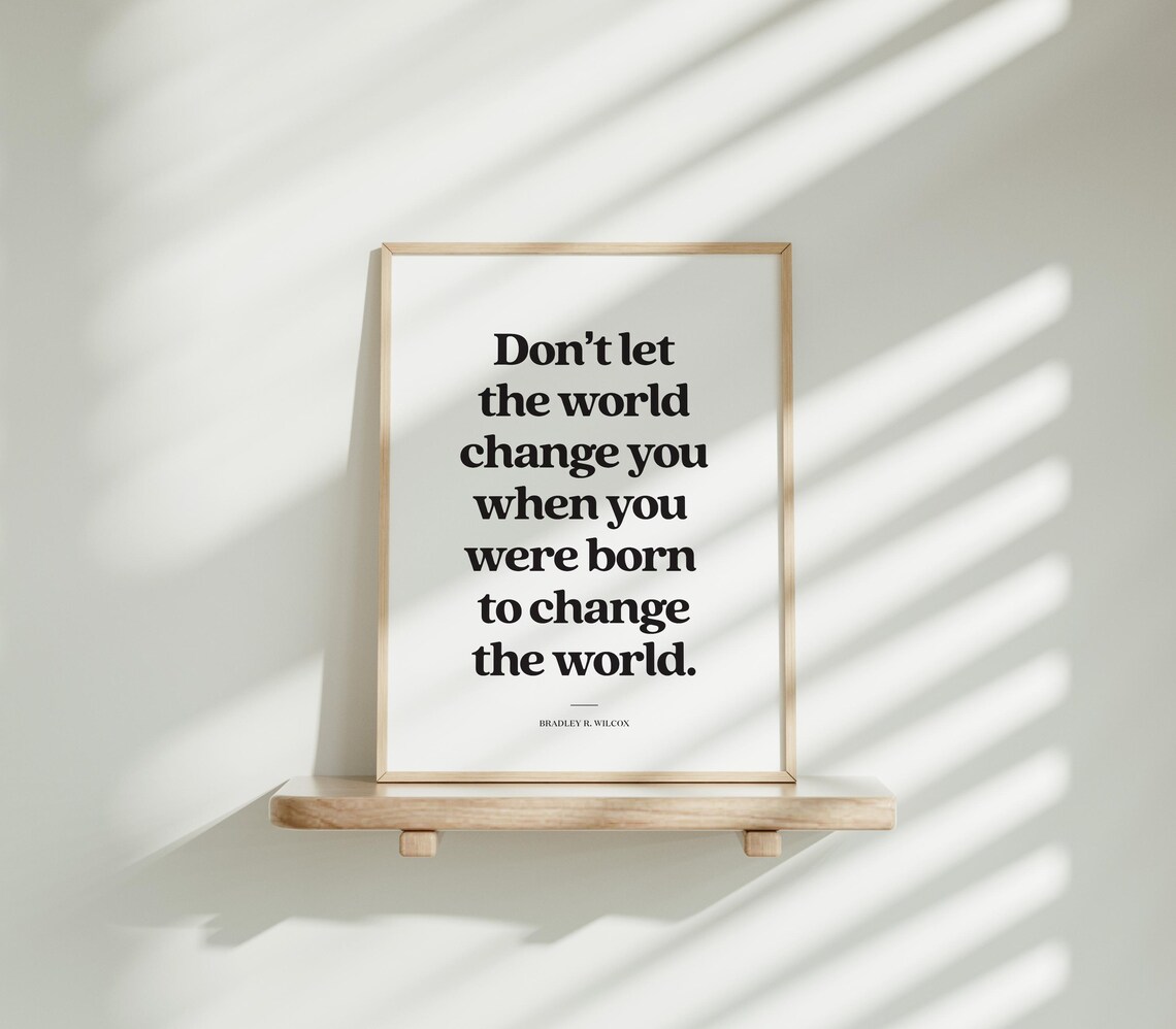 LDS General Conference 2024 Quote Art Print - Image 2