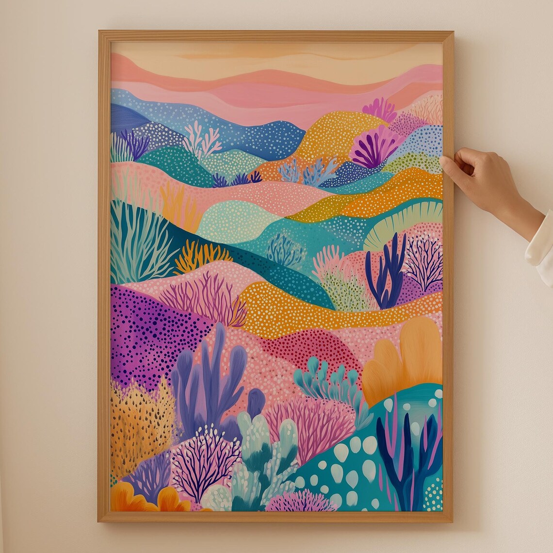 Japanese Japandi Art Print, Wabi Sabi Decor