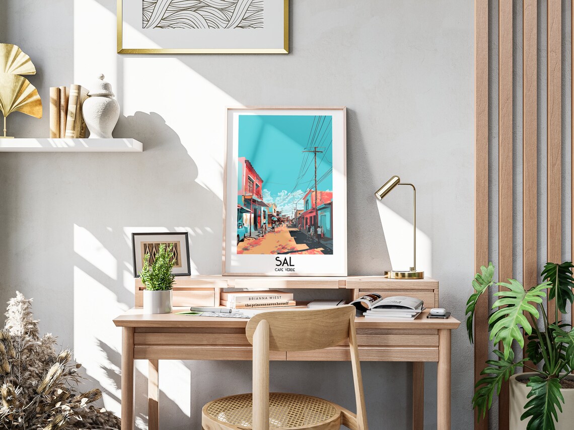 Sal Island Travel Poster, Cape Verde Home Decor - Image 3