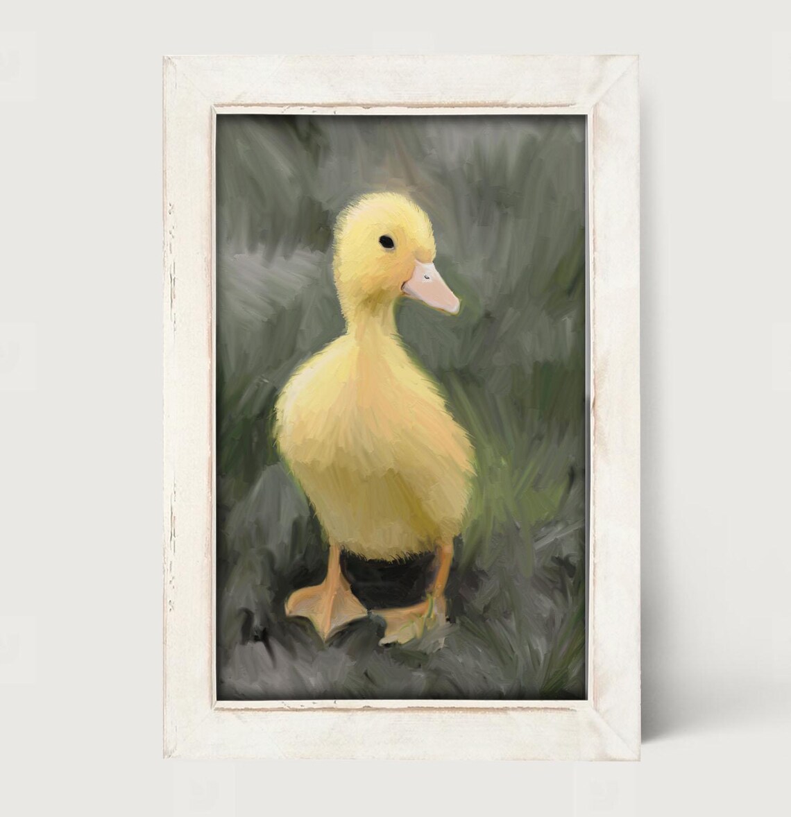 Baby Duck Easter Nursery Art Print, Farm Animal - Image 4