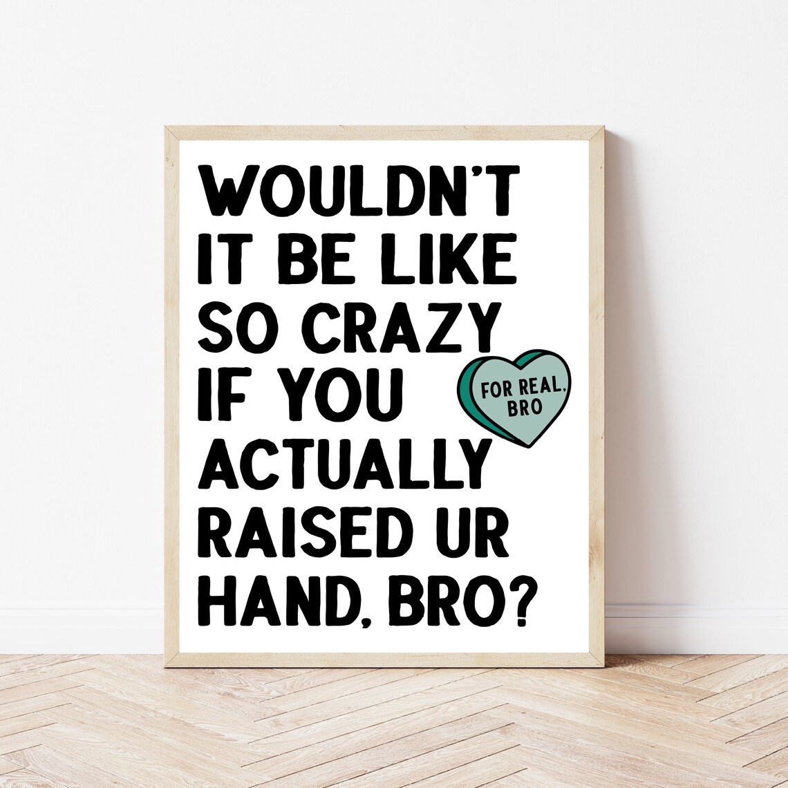 Middle High School Classroom Math Science Teacher Print
