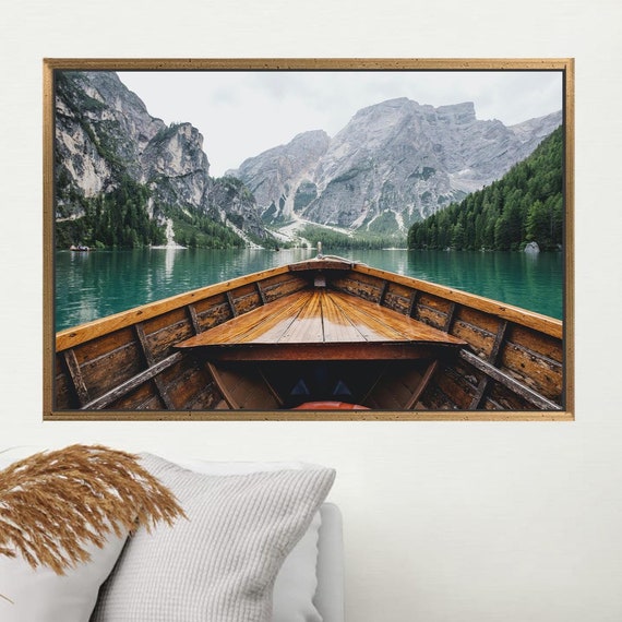 Nature Landscape Printed River Landcape Poster Canvas Gift Wall Art Artwork Personalized For Her
