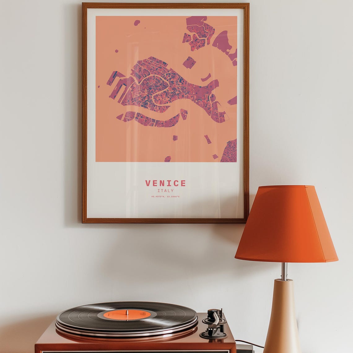 Venice Italy Travel Poster, City Travel Art
