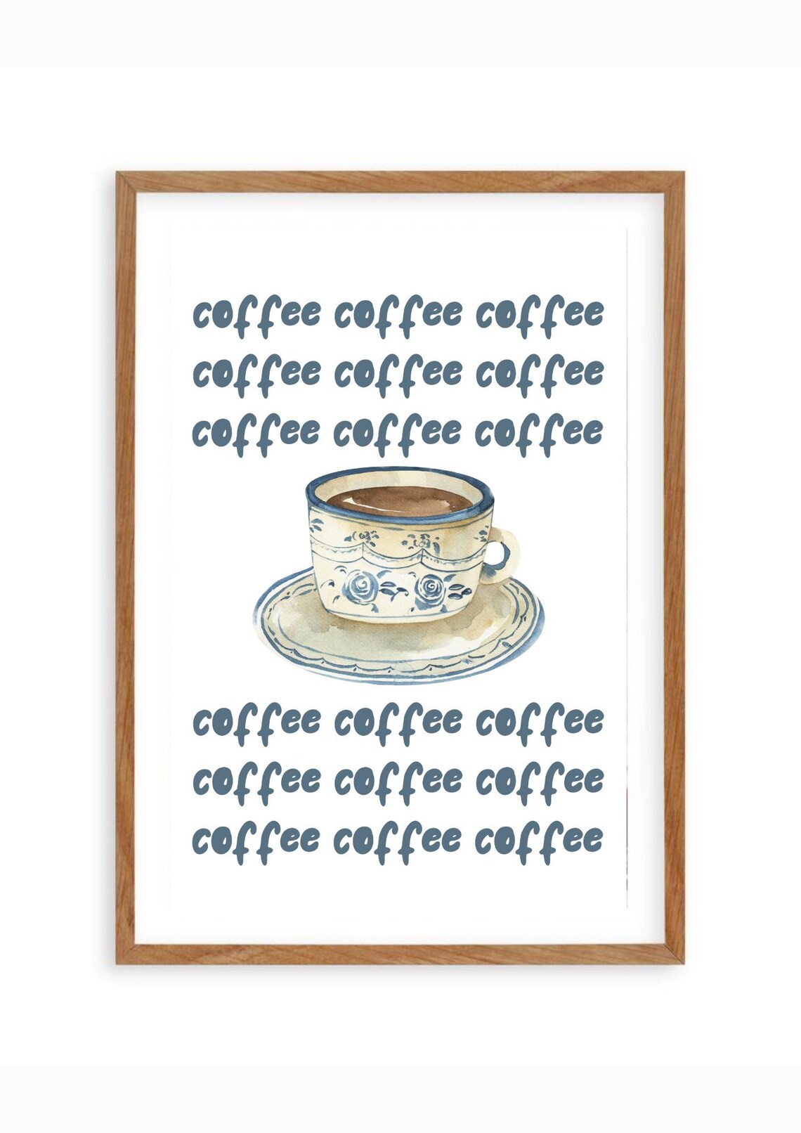 Coffee Lover Art Print Modern Coffee Wall Decor Kitchen - Image 2