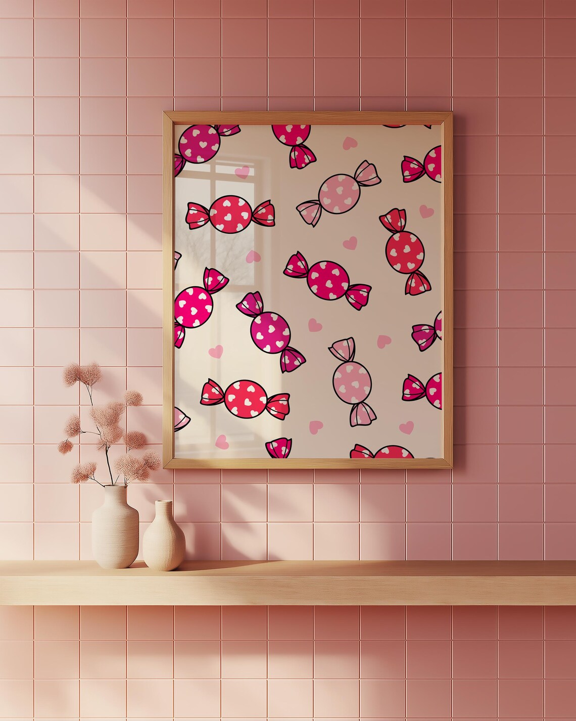 Heart Candy Valentines Decor, Colorful Gift - Image 3