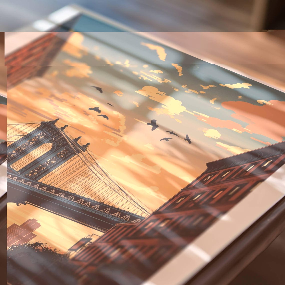 New York Cityscape Poster - Image 2