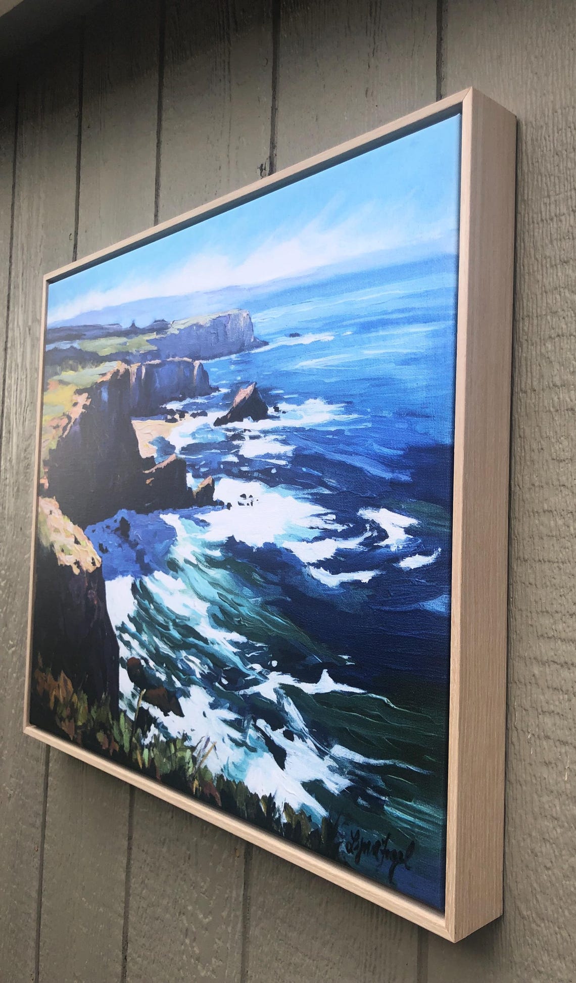 Big Sur California Dramatic Coastal Cliffs Ocean View Travel Poster - Image 3