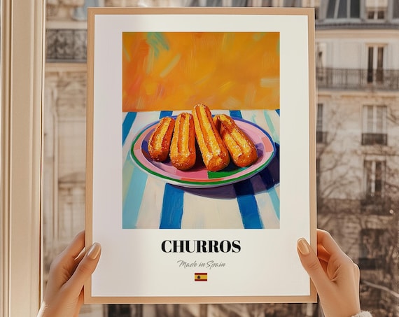Perrunillas Spanish Dessert Poster Wedding Menu Buffet Bakery Labels Dining Room