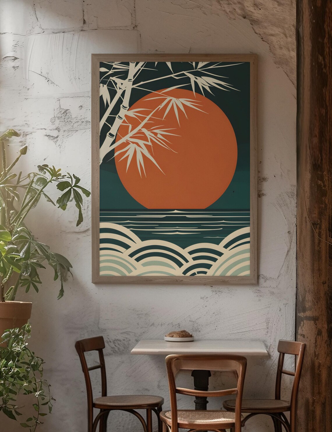 Modern Japanese Style Art Print - Image 5