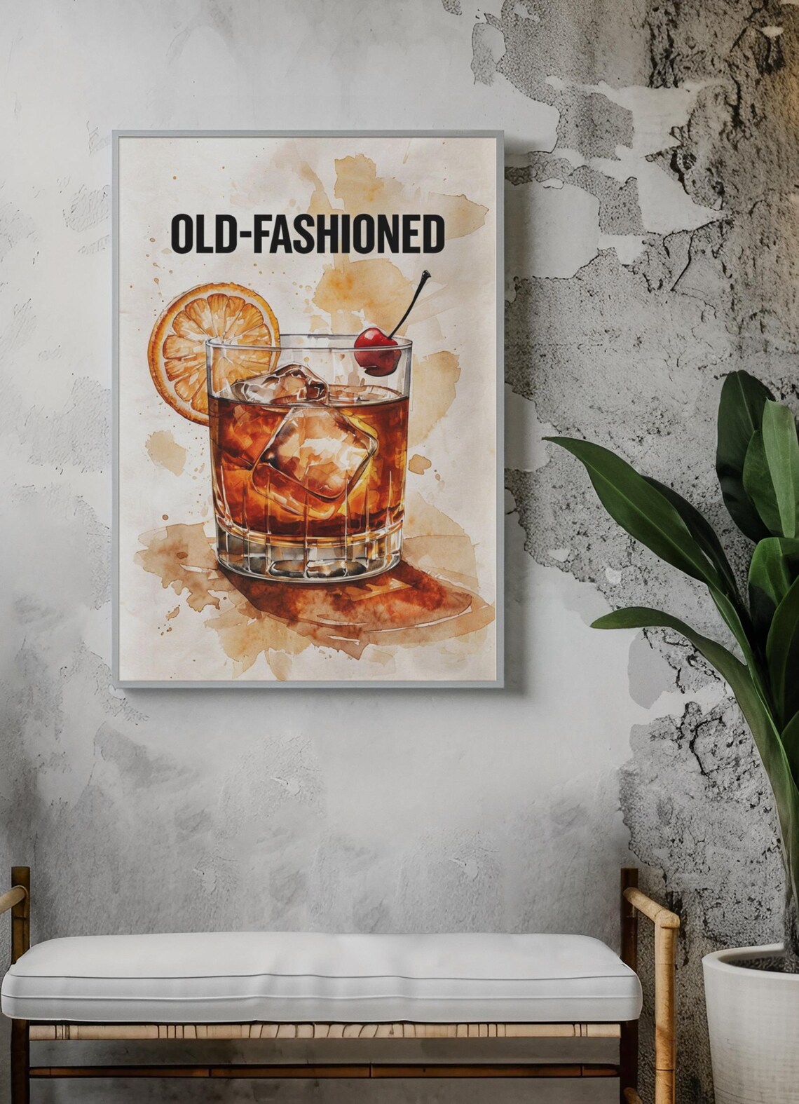 Old Fashioned Whiskey Poster - Image 3