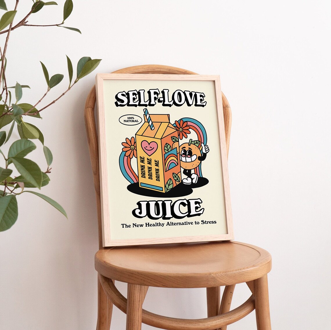 Creative Juice Vintage 70s Poster Art Print - Image 4