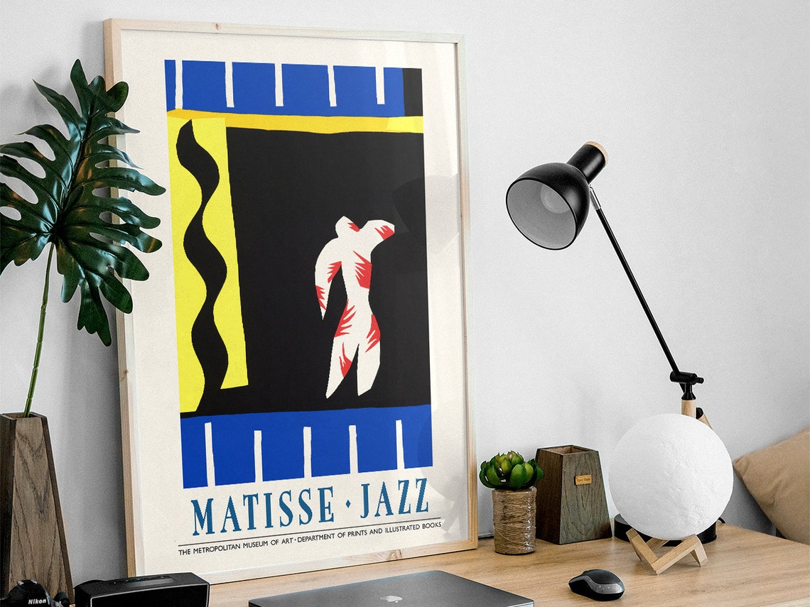 Henri Matisse Jazz Circus Dancer Cut Out Met Museum Exhibition Poster - Image 3