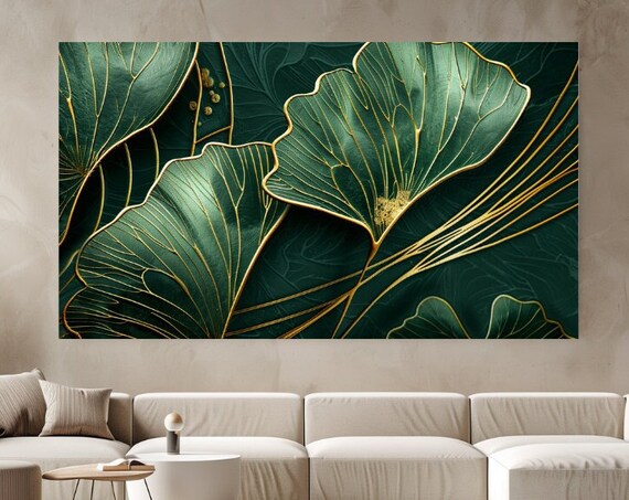 Art Deco Abstraction Art Print, Vintage Wall Decor