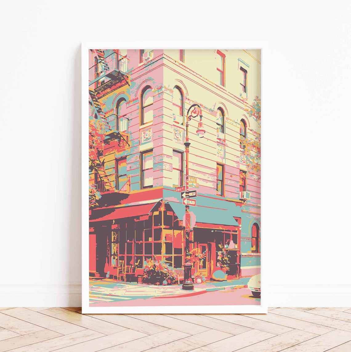 New York, NYC Friends Apartment Art Print
