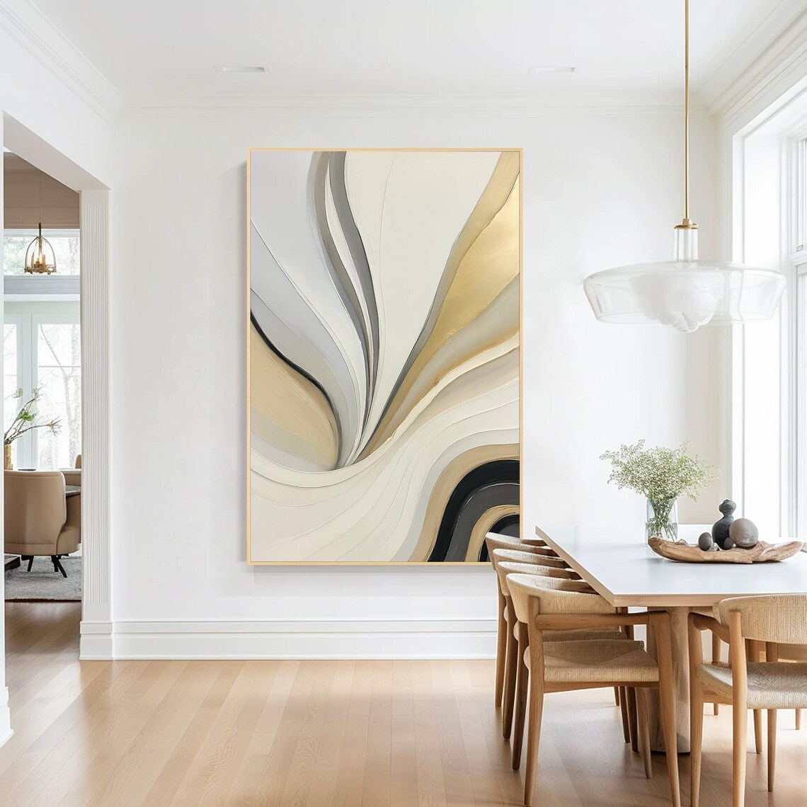Modern Abstract Painting, Minimalist Wall Art - Image 2