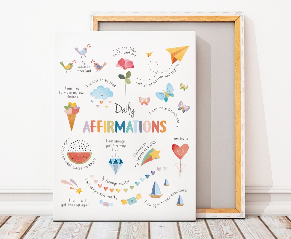 Positive Affirmation Poster, Therapy Office Decor - Image 3