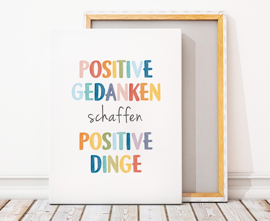 Mental Health Poster in German, Therapy Office Decor - Image 4