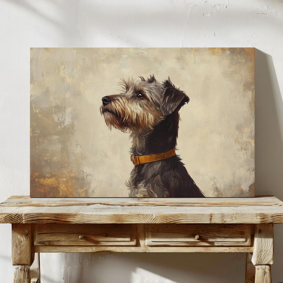 Schnauzer Dog Portrait, Realistic Terrier Art Print - Image 5