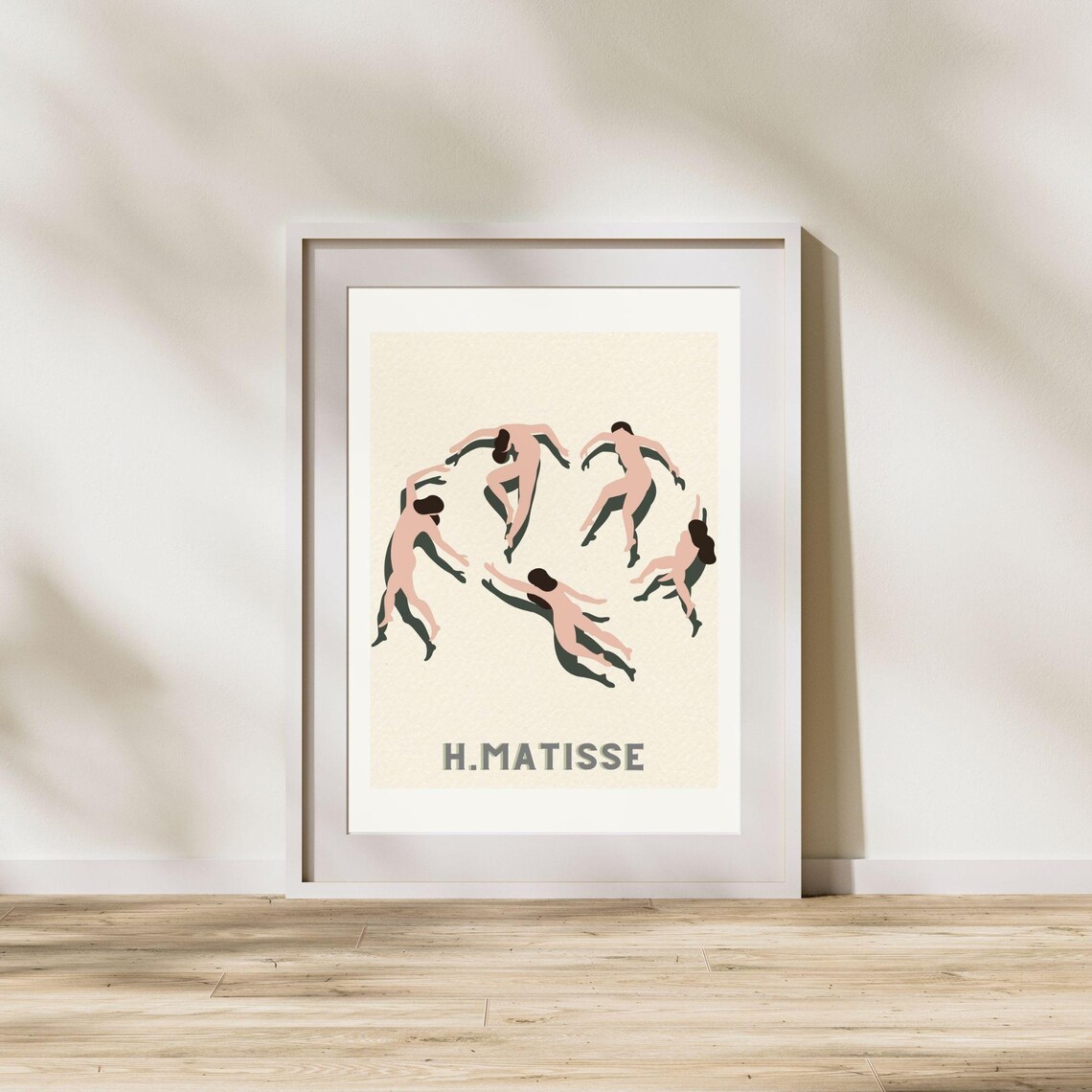 Matisse Inspired Dancing Figures, Minimalist Art Print - Image 5