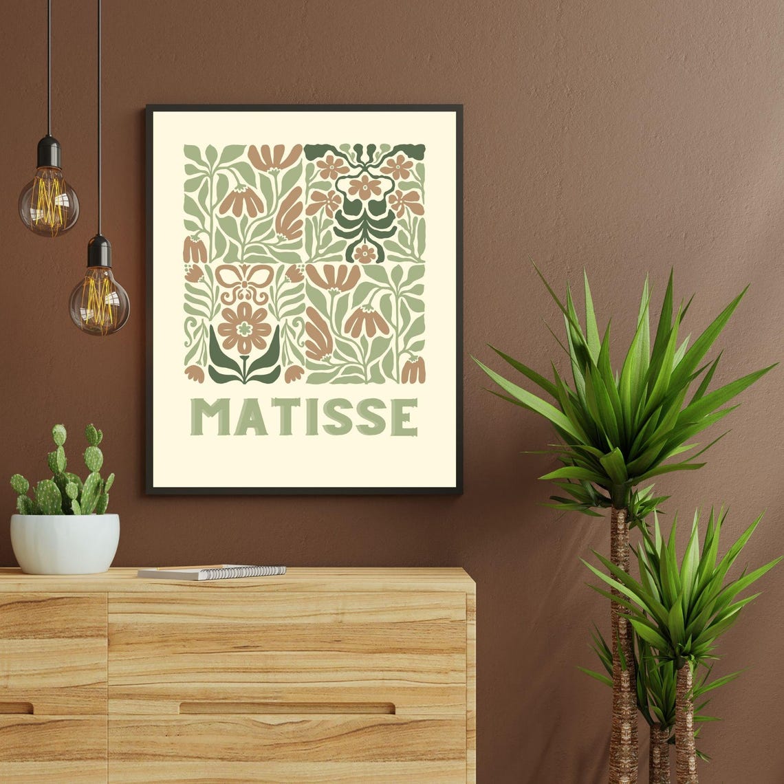 Bold And Colorful Abstract Decor Matisse Artwork Henri Matisse Inspired Abstract Art Modern Wall Decor - Image 4