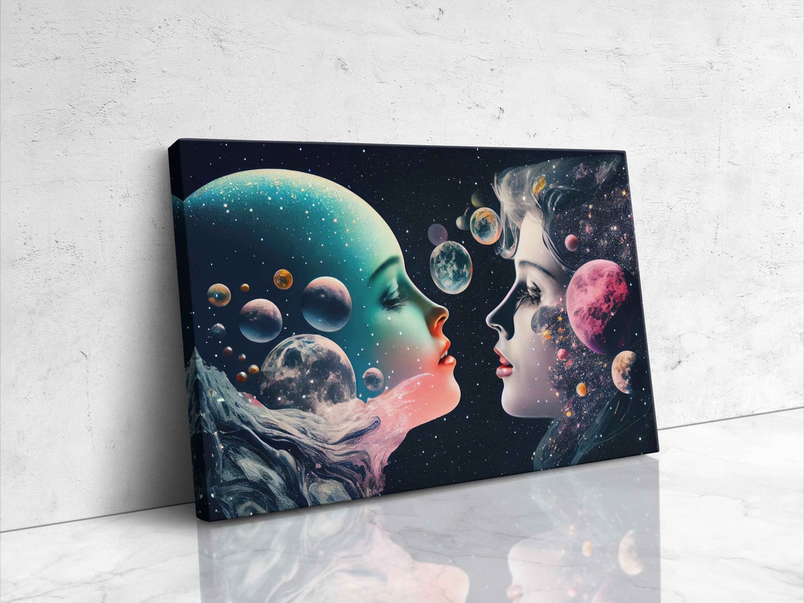 Bubblepunk Space Surrealism Art Print - Image 4