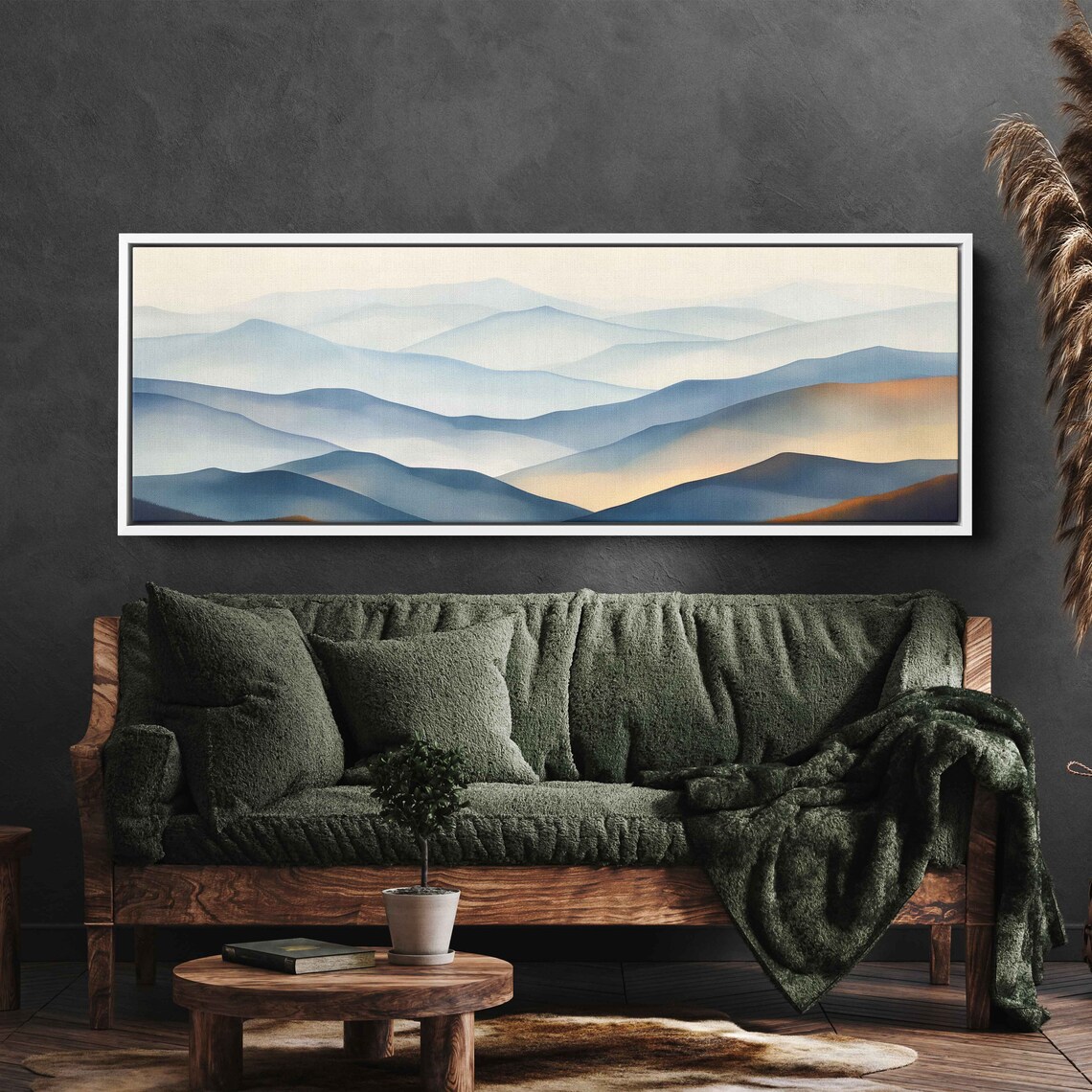 Great Smoky Mountain National Park, Minimalist Art Print - Image 3