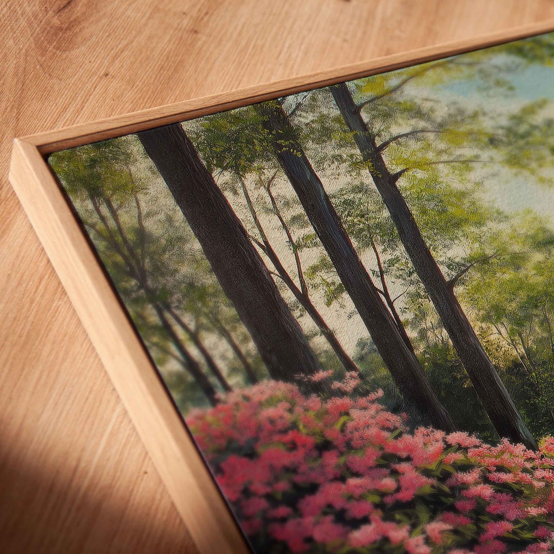 Augusta National Golf Lush Fairway Spring Azalea Blossoms Poster - Image 2