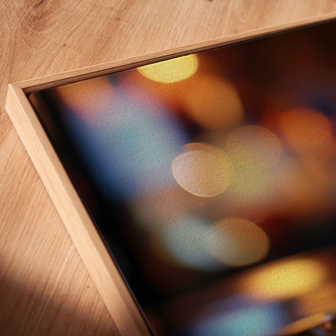 Whiskey Glass On Ice Bar Bokeh Warm Amber Night Photography Poster - Image 2