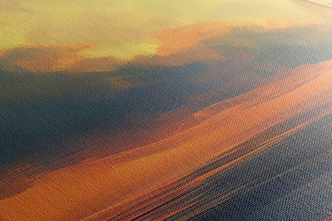 Sailboat At Sunset Golden Horizon Dramatic Clouds Nautical Poster - Image 2