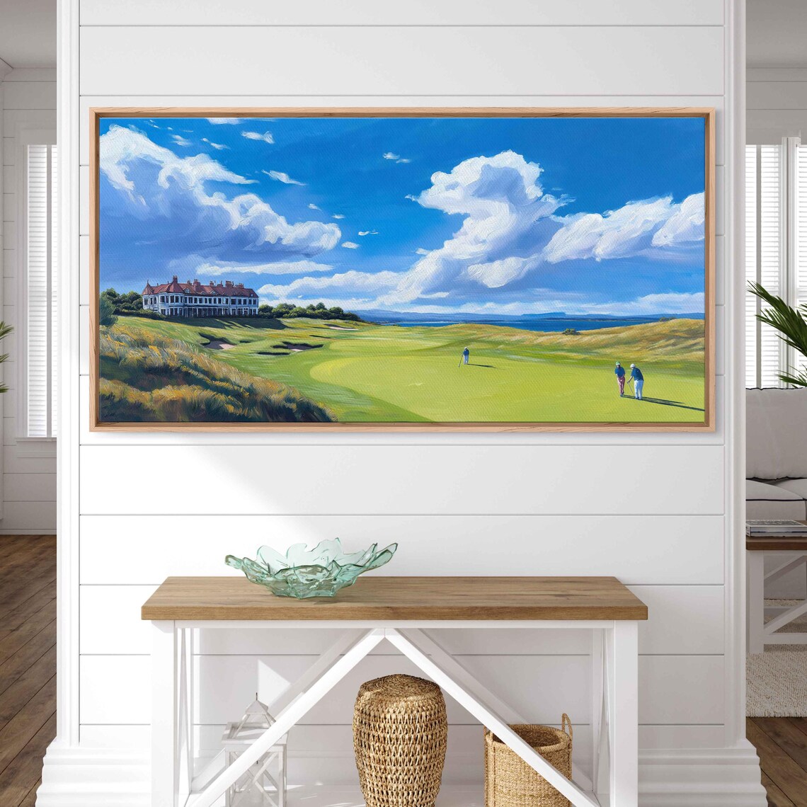 Turnberry Golf Links Ocean View Golfers Clubhouse Scotland Poster - Image 3