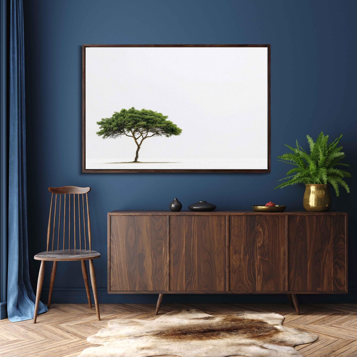 Solitary Tree - Minimalist Nature Photography